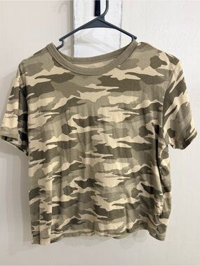 American Eagle Camo Ex-boyfriend T-Shirt
